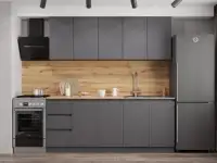 Изготовление кухонных гарнитуров на заказ  3D проект бесплатно, фотография 3