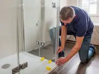 Душевые кабины стеклянные. Изготовление и установка, фотография 3