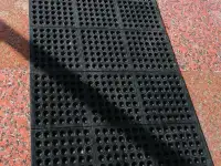 резиновые перфорированные противоскользящие коврики, фотография 7