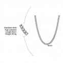 6Mm Miami Cubaanse Collier Rvs Hip Hop Sieraden 24 Inch, фотография 2