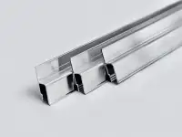 П профиль алюминиевый, Размер 1: 4-266 мм, Размер 2: 2-440 мм, Размер 3: 1,2-60 мм, S 1-10 мм