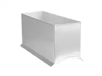 Врезка прямоугольная Разм. 1: 100х150; 1200х450; 1300х450; 150х150..., s: 0,5-1 мм