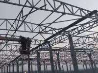 Производство тяжёлых металлоконструкций. Монтаж сендвич панелей, фотография 2