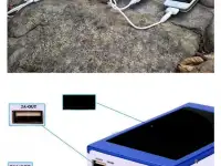 Повер банк,внешний аккумулятор.На солнечных батарейках.Новый.Смотрите фото., фотография 4