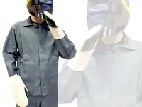 Спецодежда, летняя спецодежда, производство спецодежды, жилетки, каска, одежда для сварщиков, фотография 10