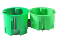 Подрозетники Установочные коробки для монтажа в гипсокартон, дсп, кирпич,бетон, и другие материалы от HEGEL, фотография 12