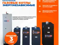 экономичные отопительные газовые котлы напольные для дома, коттеджа