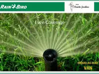 Установка системы авто полива газона, территорий, площадей, полей, теплиц от компании  