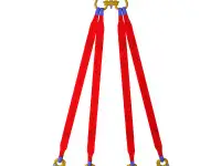 Стропы текстильные Груз.: 0,25-200 кг, B: 15-600 мм, L: 0,4-30 м, Матер.: 1СТ; 1СТЛ...