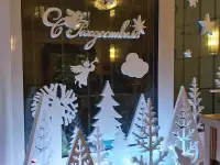 Новогодний декор из пенопласта, фотография 9