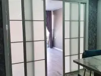Остекление, стеклянные двери, раздвижные двери, двери купе, сенсорные двери. Двери на заказ для дома, офиса и квартир. Т, фотография 6