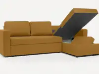 Диван Фишер угловой yellow для дома для офиса, фотография 3