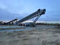 Радиальный конвейер Автоматический Телескопический PTRC1000, 1000 тчас, PolygonMach Турция