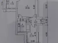 Офис,Ц-1,кафе Бибигон,2-линия,76 м²,фасад 15 м,евроремонт