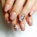 Маникюр,  наращивание, фотография 9