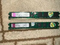 Продается Озу 2х2 ддр2