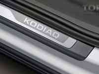 Декоративные накладки на пороги для Skoda Kodiaq, фотография 5