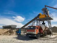 Стационарный бетонный завод  Лента-106 производительностью 106 м3час, фотография 3