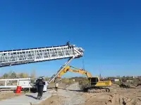 Радиальный конвейер Автоматический Телескопический PTRC1000, 1000 тчас, PolygonMach Турция, фотография 3