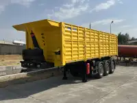 Полуприцеп-самосвал, зерновоз, объём 35 куб.м Оси TRAX