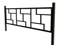 Газонные ограждения Наим.: ГО 1.11; ГО 1.12; ГО 1.13..., L: от 2 до 2,51 мм, h: от 500 до 1180 мм