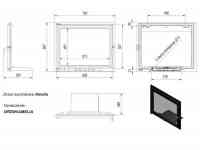 Дверца 75см х60 см для камина в Ташкенте, Узбекистан камин топка печь стекло ideasvet kamin pech dversa, фотография 4