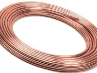 Медная труба газовая, D 0,8-711 мм, s 0,1-70 мм, Марка: М2; М1м; М3рт..., Состояние: мягкая...