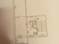 Чиланзар-19; Макаронка; 2(3)-комнатная,2/4,50 м²,зеркалка, ремонт, фотография 7