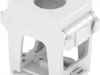 Адаптер для установки кнопки на DIN-рейку щита АК22 WHITE