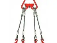 Стропы канатные чалки D: 4,1-127 мм, Матер.: 1СК; 2СК; 3СК; 4СК1..., Груз.: 0,1-100 кг