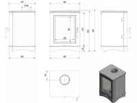 Топка-камин koza k 5 kratki в Ташкенте, Узбекистане камин, топка, pech, kamin, ideasvet, фотография 2