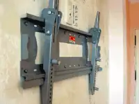 Установка кронштейна и монтаж телевизоров на стену, фотография 2