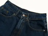 Новые всесезонные джинсы синие бренда Bavona Denim Турция., фотография 3