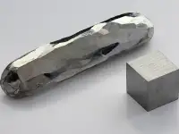 Кадмий, Издел.: чушка; слиток; лист; фольга..., Разм.1: 10; 25; 7,5 мм, Матер.: Кд0...