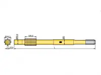 Хвостовик аналог Ingersoll YH 110 VRP, Y 135 RP