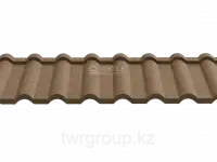 Композитная черепица Vektile, профиль Milano, Coffee, фотография 3