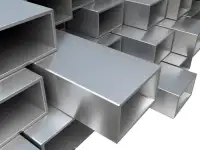 Профильная труба алюминиевая 40х20 мм, Марка: АД31Т1; АД31; АД31Т..., Вид: квадратная; прямоугольная
