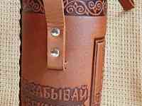 Кожаный тубус ручной работы., фотография 3