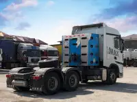 Седельный тягач Howo-Max 460 6x4 CNG  рессорная подвеска, фотография 4