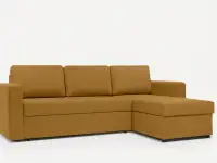 Диван Фишер угловой yellow для дома для офиса, фотография 4