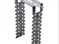 Крепления для металлического профиля, Разм.: 60х27 мм, Матер.: сталь, s: 0,9 мм