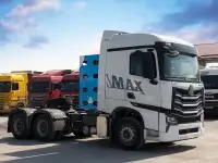Седельный тягач Howo-Max 460 6x4 CNG  рессорная подвеска, фотография 3