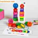 Купить детские 🌈 пирамидки, сортеры и шнуроки от интернет-магазина ToyStoreUZ, фотография 6