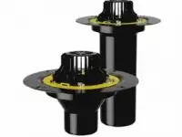 Воронка кровельная PLASTFOIL VORTEX D160 мм, длина 350-450 мм