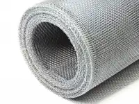 Сетка алюминиевая D: 0,03-2,5 мм, Тип: декоративная; квадратная, Яч.: 0.045х0.045...мм