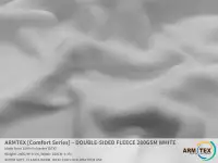 ARMTEX Comfort Series  Двусторонний Флис  БЕЛЫЙ, фотография 2
