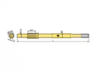 Хвостовик аналог Furukawa HD 612 RP