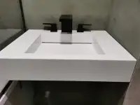 Столешницы, подоконники, раковины из камня акрил, кварц, фотография 7
