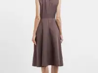 Платье женское, летнее на запах, повседневное праздничное, миди,хлопок, фотография 9