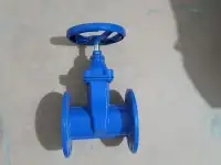 Обрезиненные задвижка. Китай